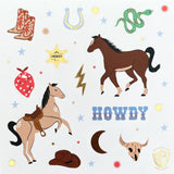 Wild West Cowboy Sticker Set