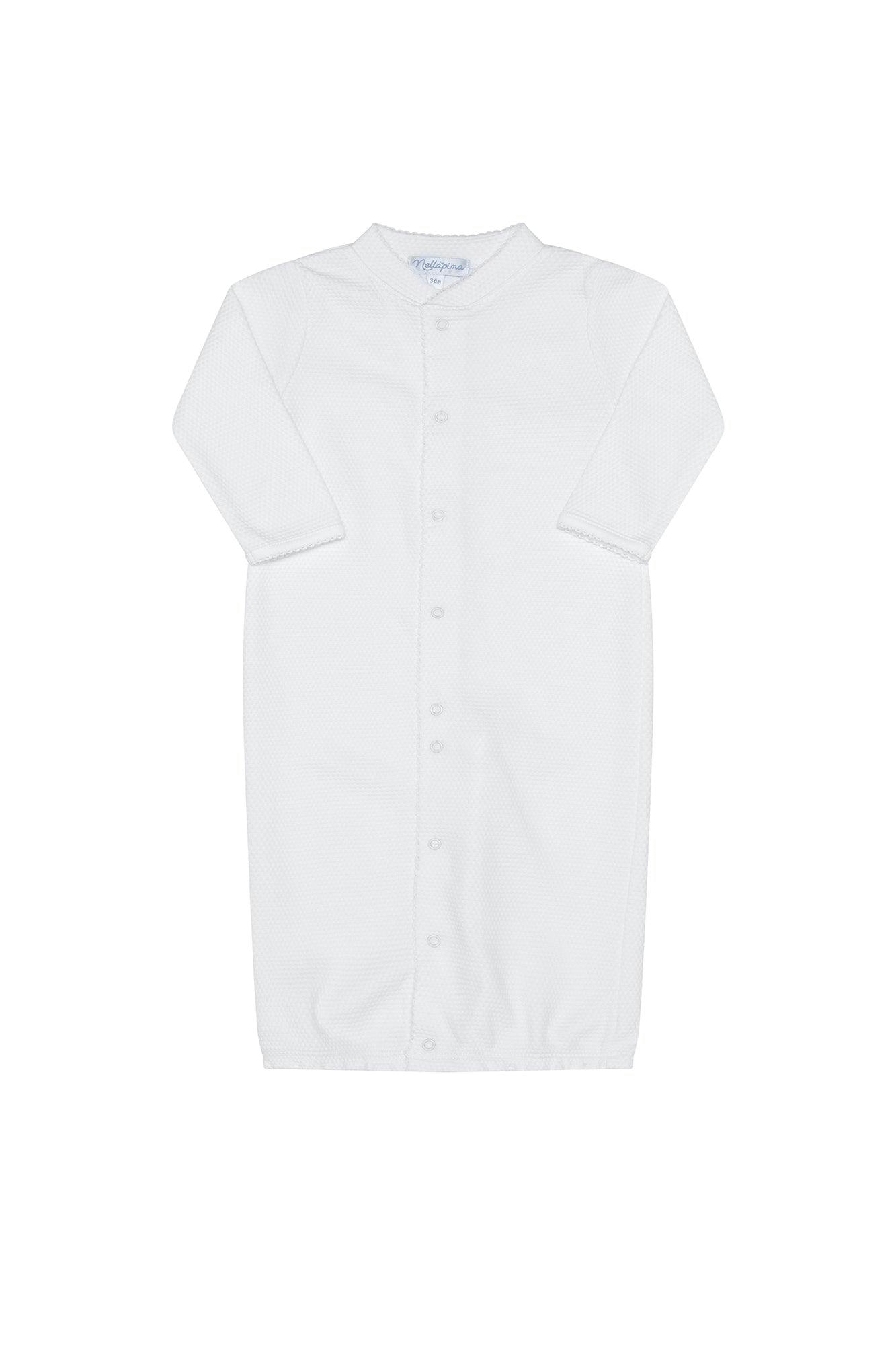 White Bubble Baby Converter Gown