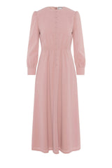 Linen Midi Button Dress