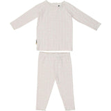 Box Design Raglan Sleeve Top & Pant Set
