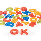 Translucent Uppercase Letters 76 pcs