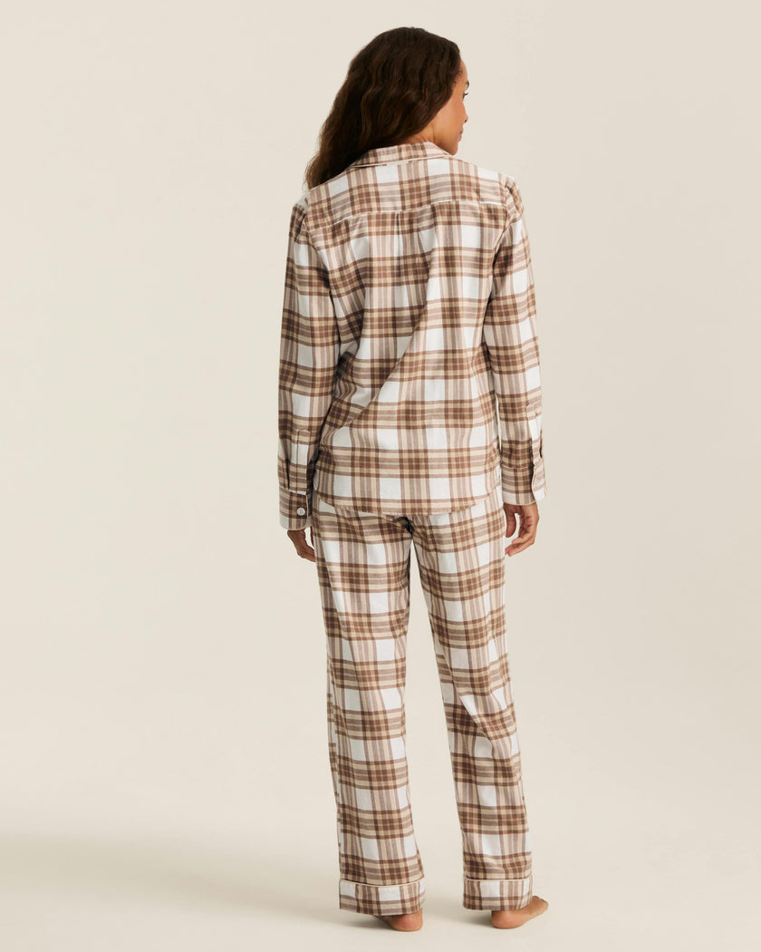 Women's Twill Pajama Set in Cotswolds Tartan