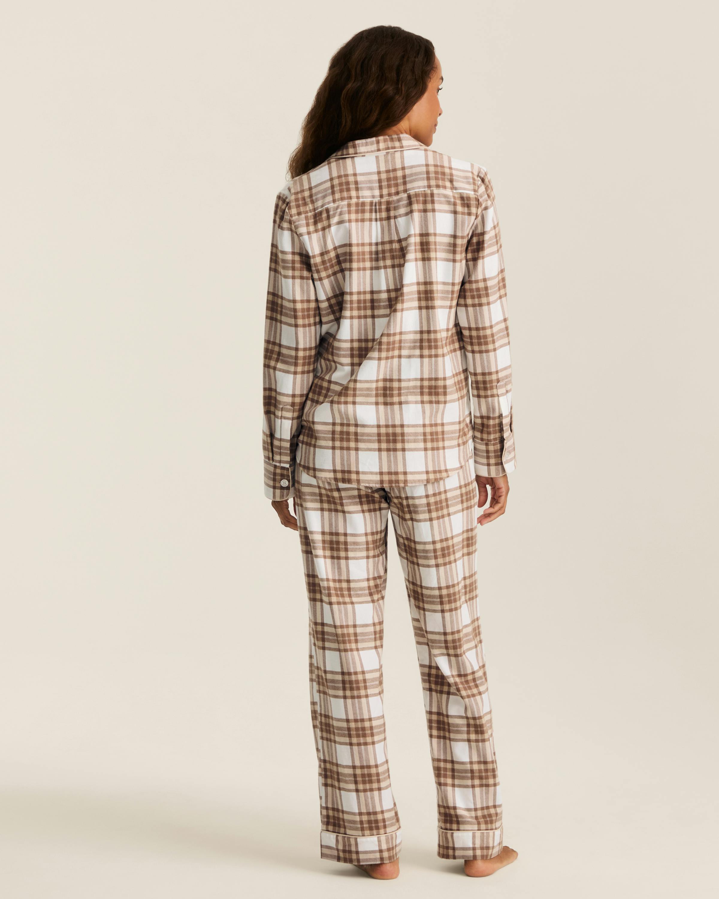 Women's Twill Pajama Set in Cotswolds Tartan