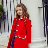 Kensington Coat - Pillar Box Red