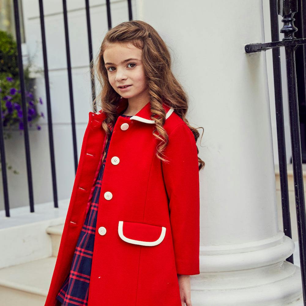 Kensington Coat - Pillar Box Red