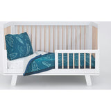 Cotton Muslin Toddler Bedding 3 Piece Set - Blast Off