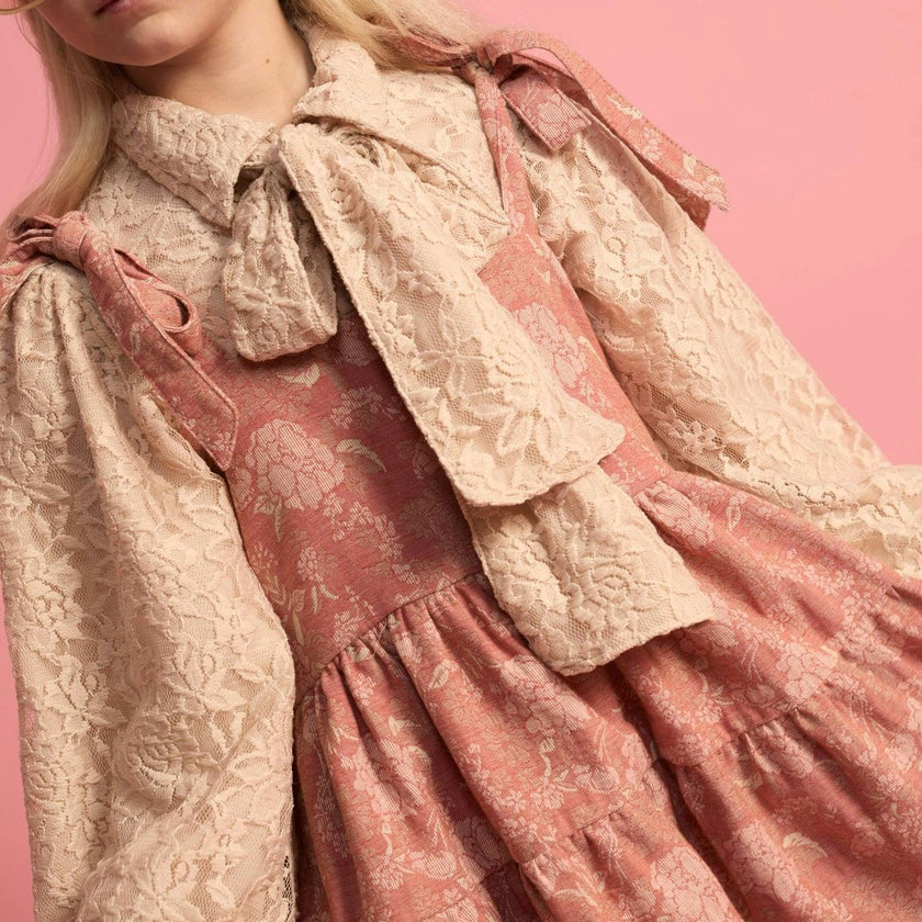 Wildflower Straps Dress Pink Flowers