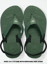 Pidgin Toes® Kids' Flip Flop, Kiwi