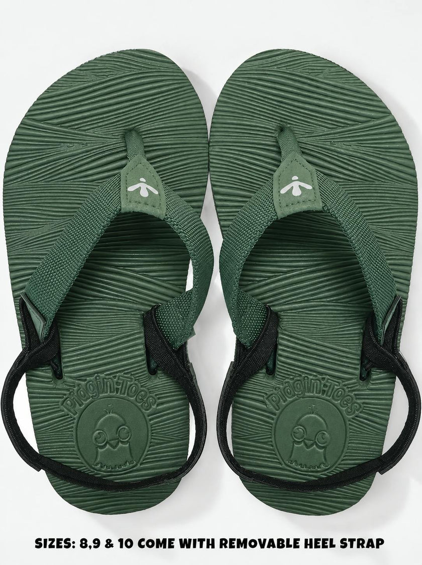 Pidgin Toes® Kids' Flip Flop, Kiwi