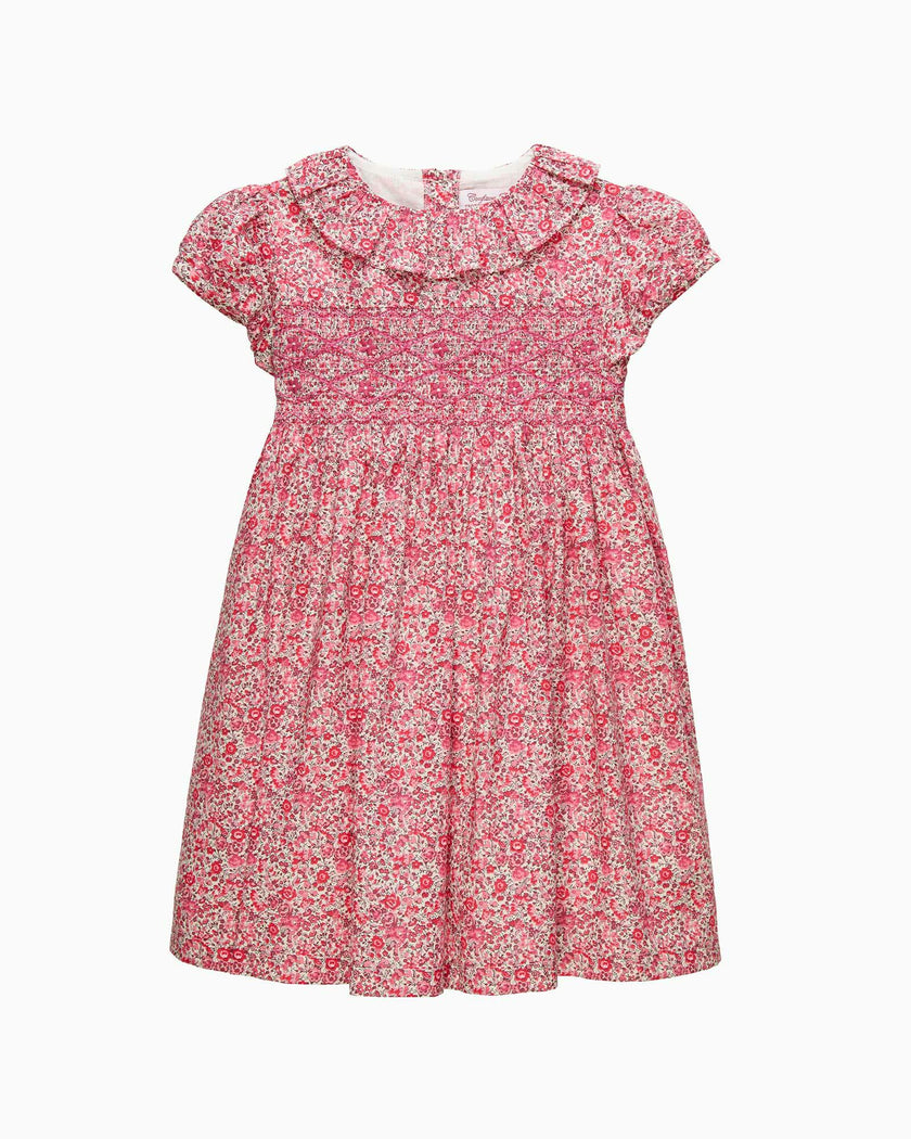 Smocked Dress in Emma & Georgina