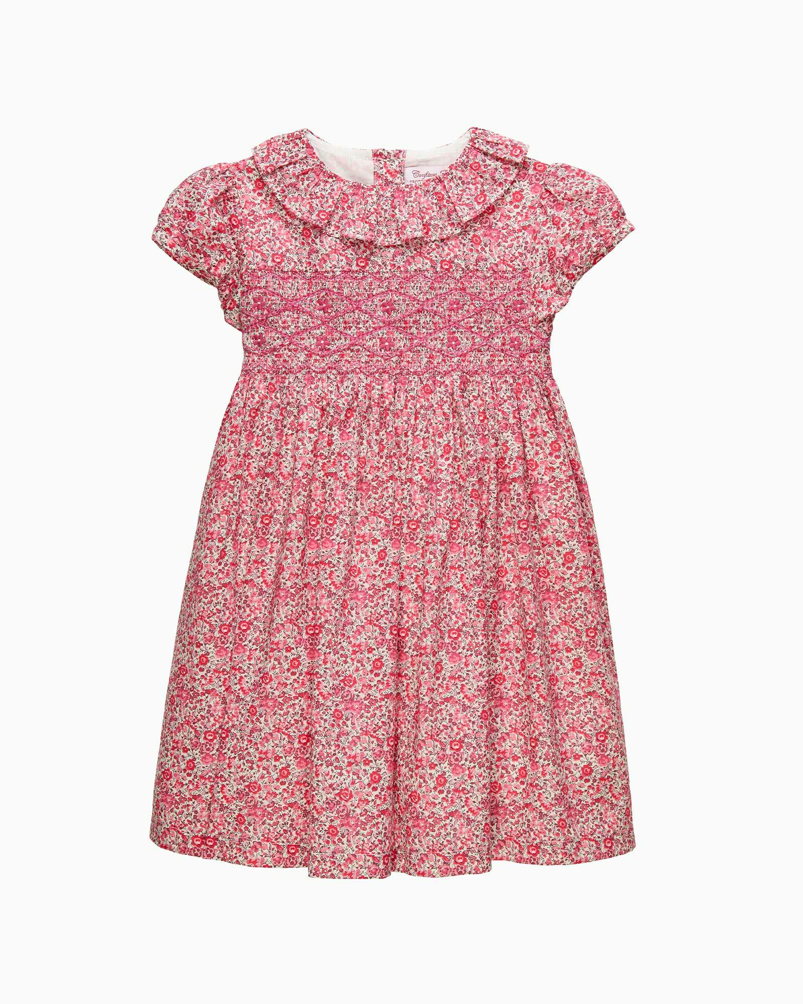 Smocked Dress in Emma & Georgina
