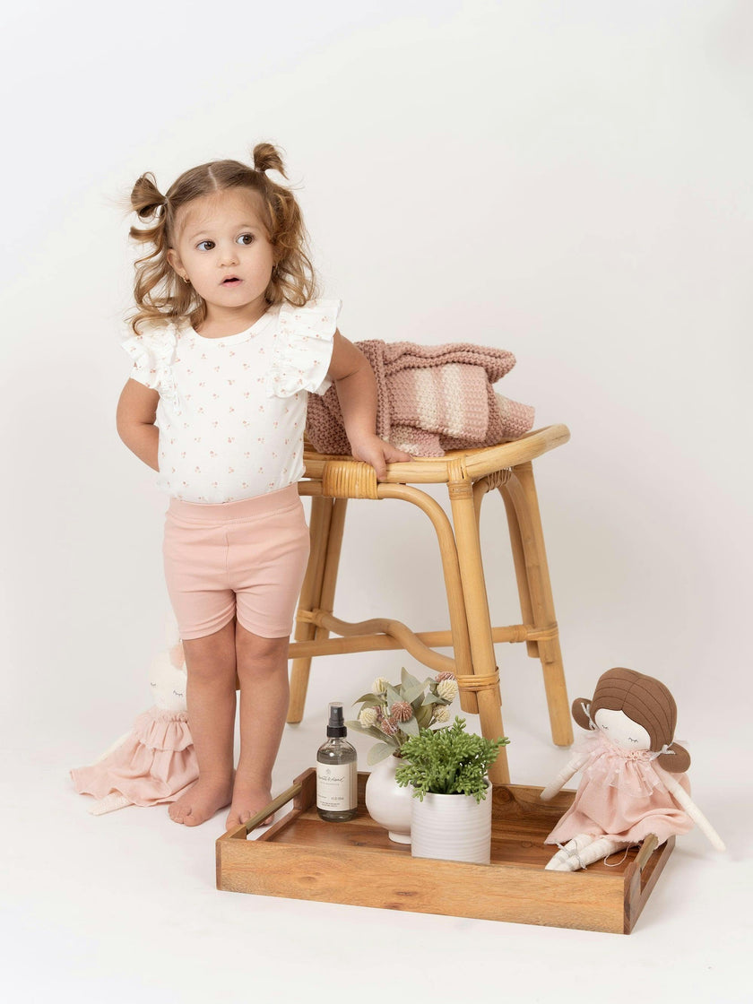 Ruffle Onesie & Short Set