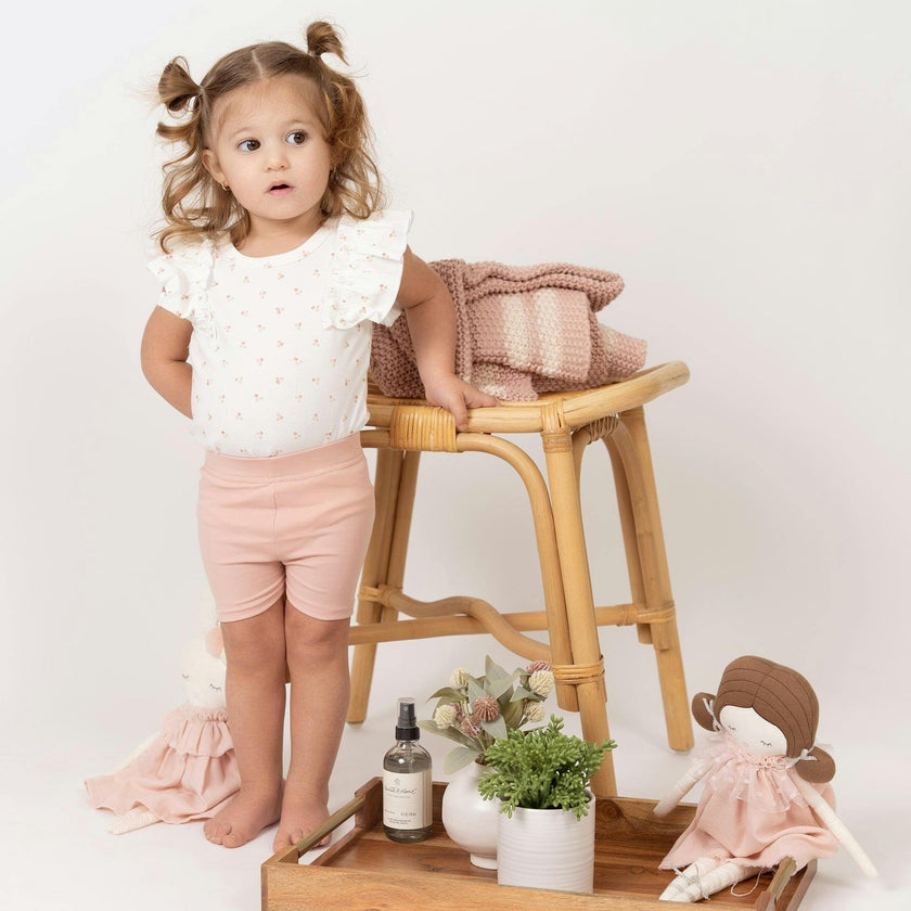 Ruffle Onesie & Short Set