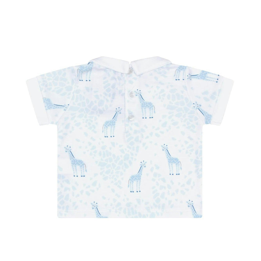 Blue Print Diaper Cover Set