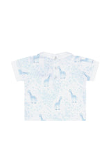 Blue Print Diaper Cover Set