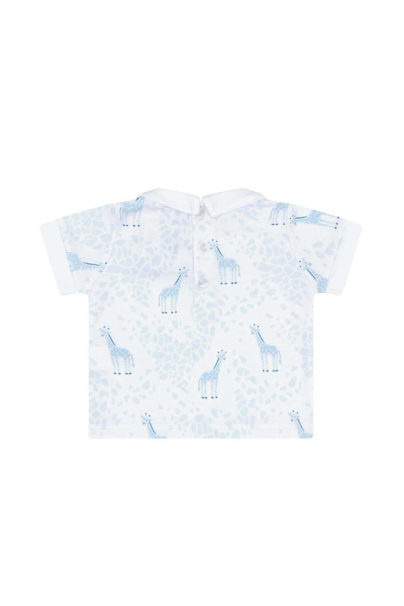 Blue Print Diaper Cover Set