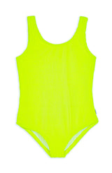 Ester Crinkle One Piece Swimsuit - Citrus Lime