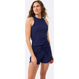 Womens Rib Track Short