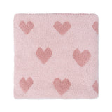 Blush and Rose Heart Blanket