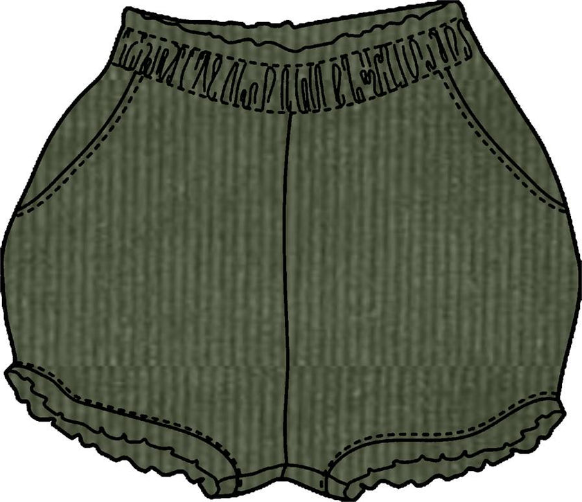 Baby Bloomer in Green Cord