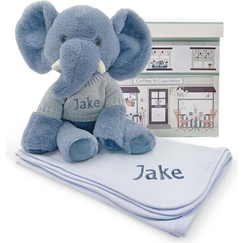 Personalized Esme Soft Toy With Snuggle Wrap