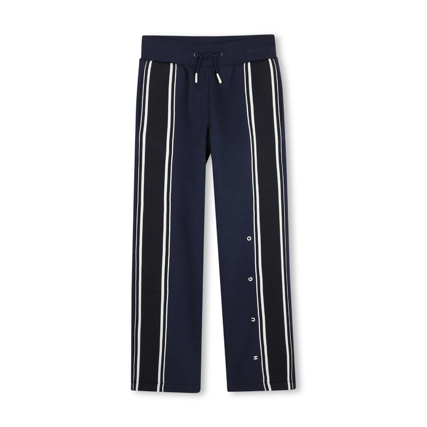 Navy Striped Jogging Pants