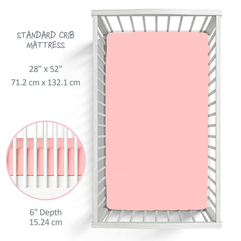 FRANKIE Fitted Crib Sheet