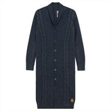 Cable Knit Long Cardigan