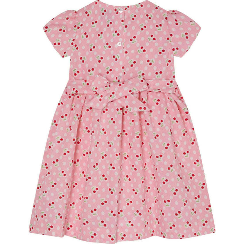 Hand-Smocked Girls Dress Sakura