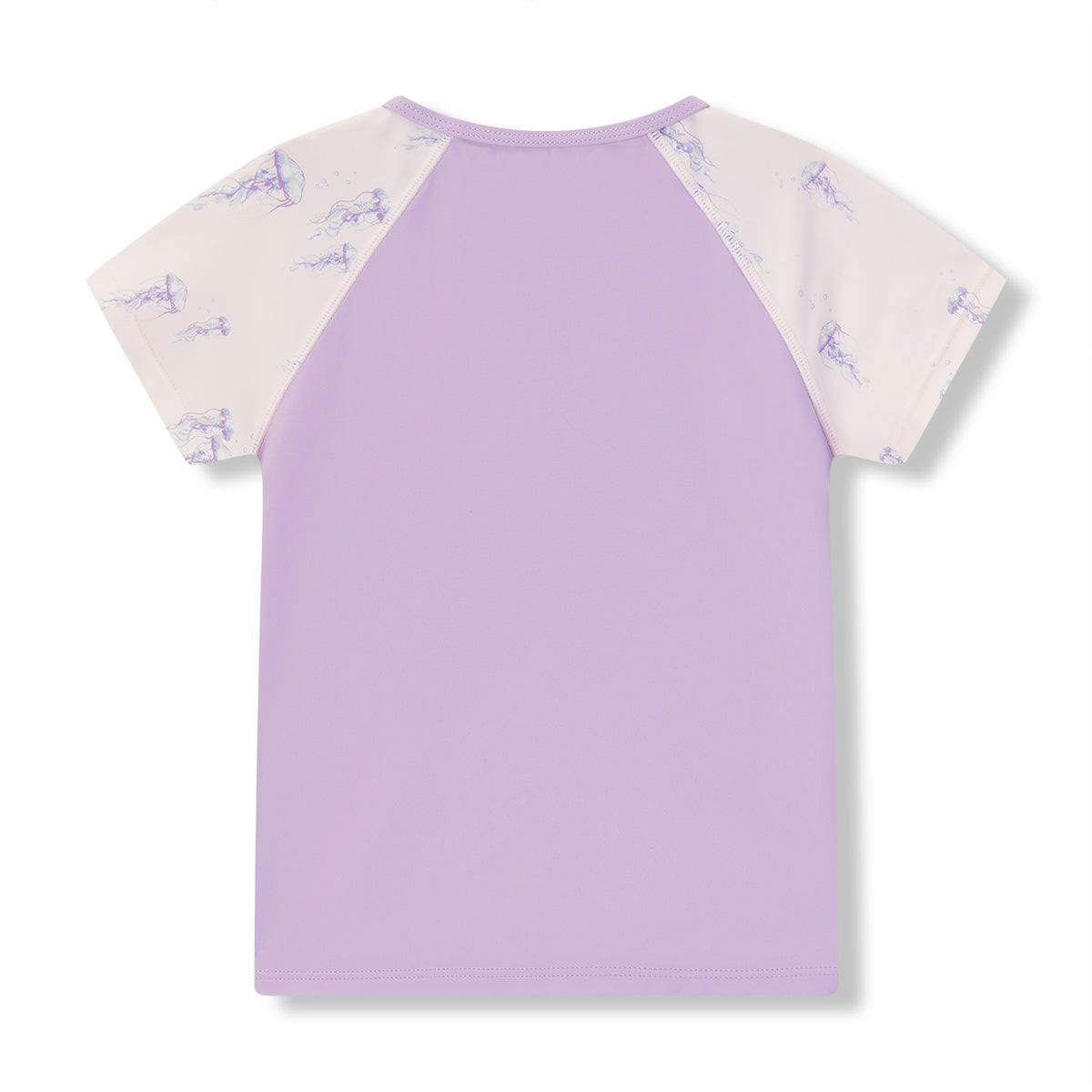 Sunset Jellyfish Zipper Top & Swim Trunks