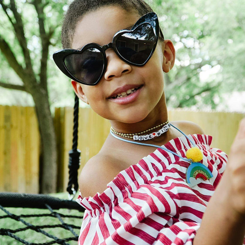 RAINBOWS ARE AWESOME NECKLACE