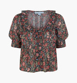 The Camri Top -  Jacobean Sprig
