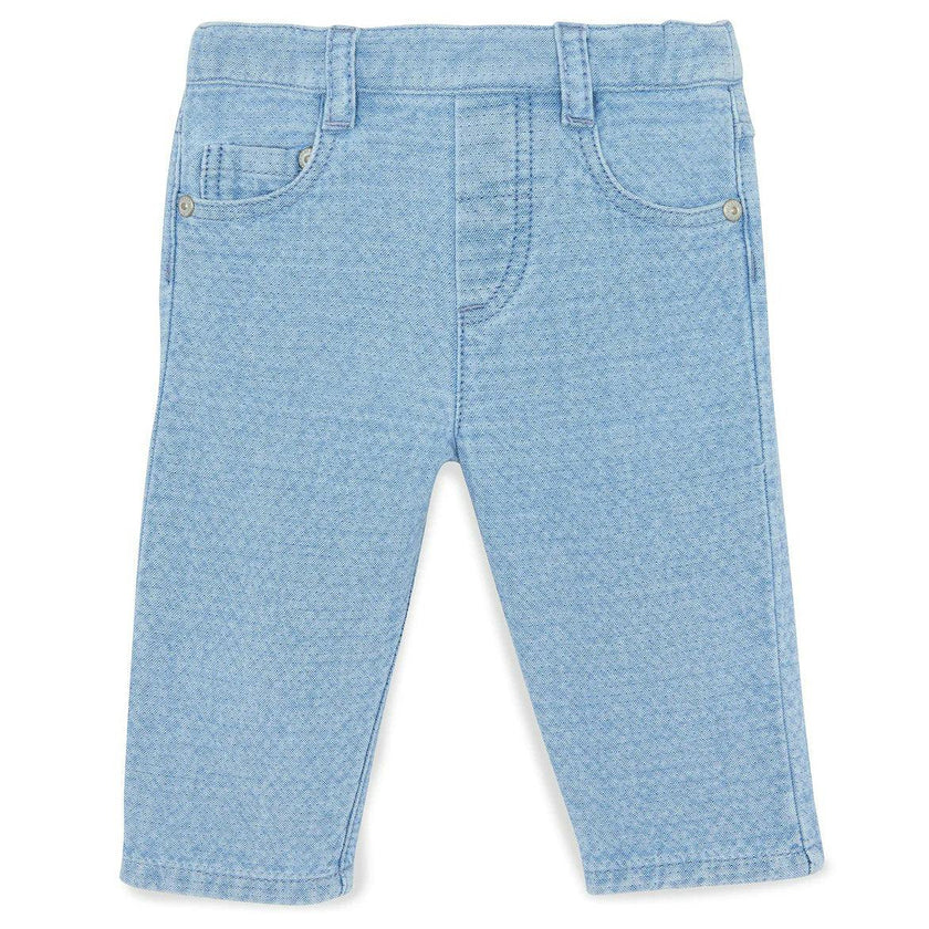 TARTINE ET CHOCOLAT Chambray Denim Baby Pants