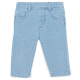 TARTINE ET CHOCOLAT Chambray Denim Baby Pants