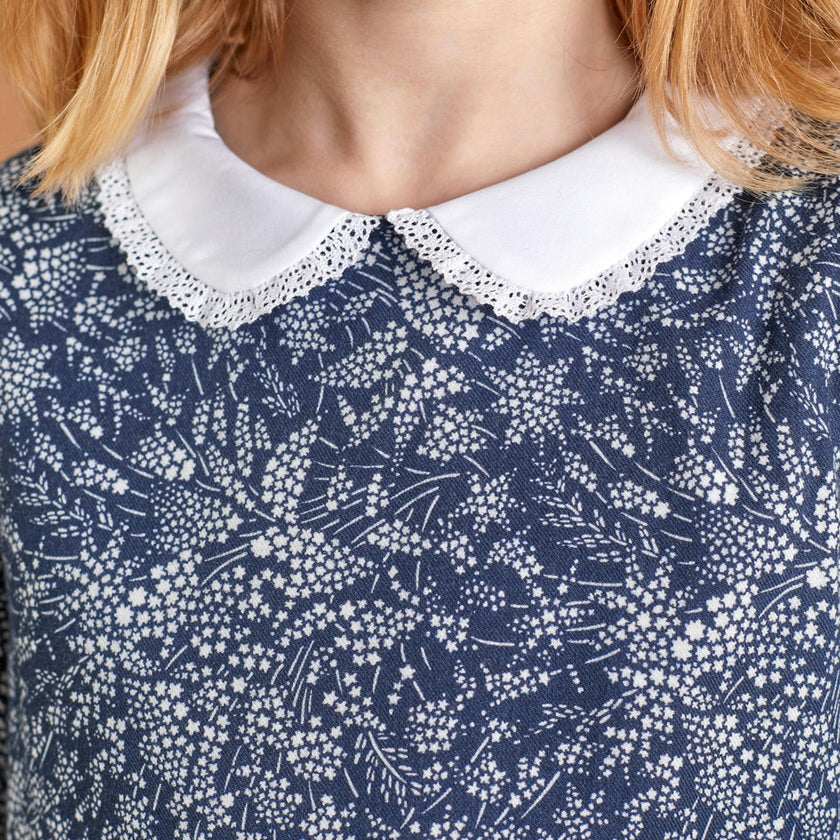 Vintage Peter Pan Collar Dress