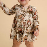 Dauphine Twirl Bodysuit Dress
