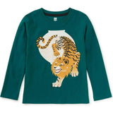 Liger Moon Graphic Tee, Green