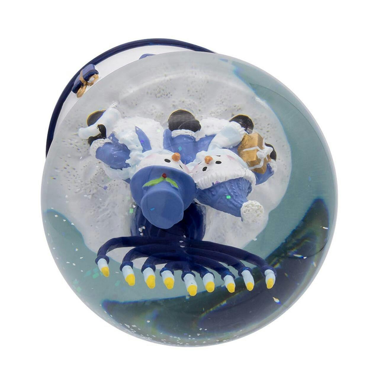 Kurt Adler 100MM Musical Wind-Up Hanukkah Snowman Water Globe