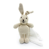 Bunny Plush Lovey 100% organic cotton