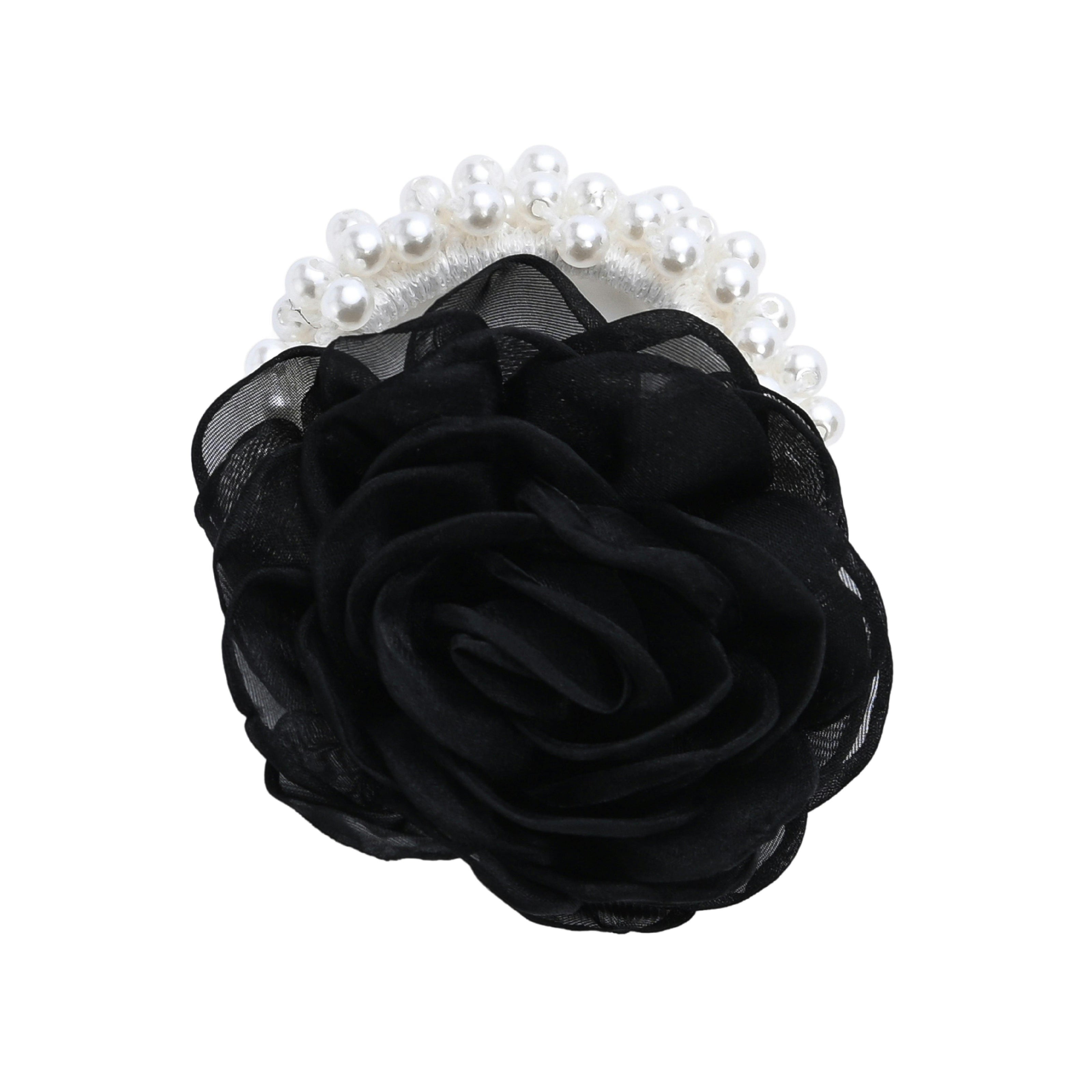 Pearl Petal Scrunchie set