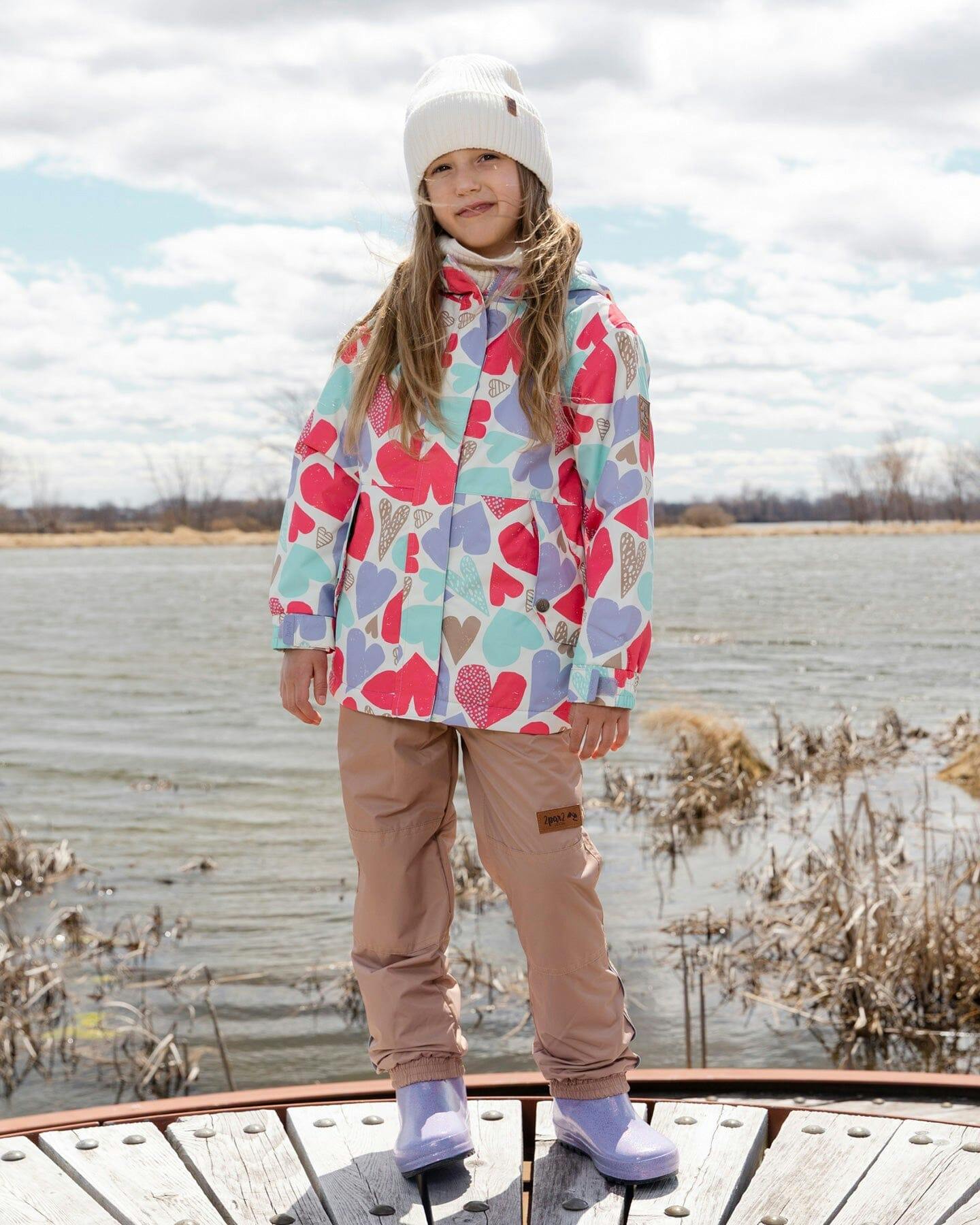 Two-Piece Mid-Season Outerwear Set