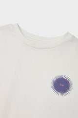 Relaxed Organic Cotton T-Shirt With SOW Sun Print