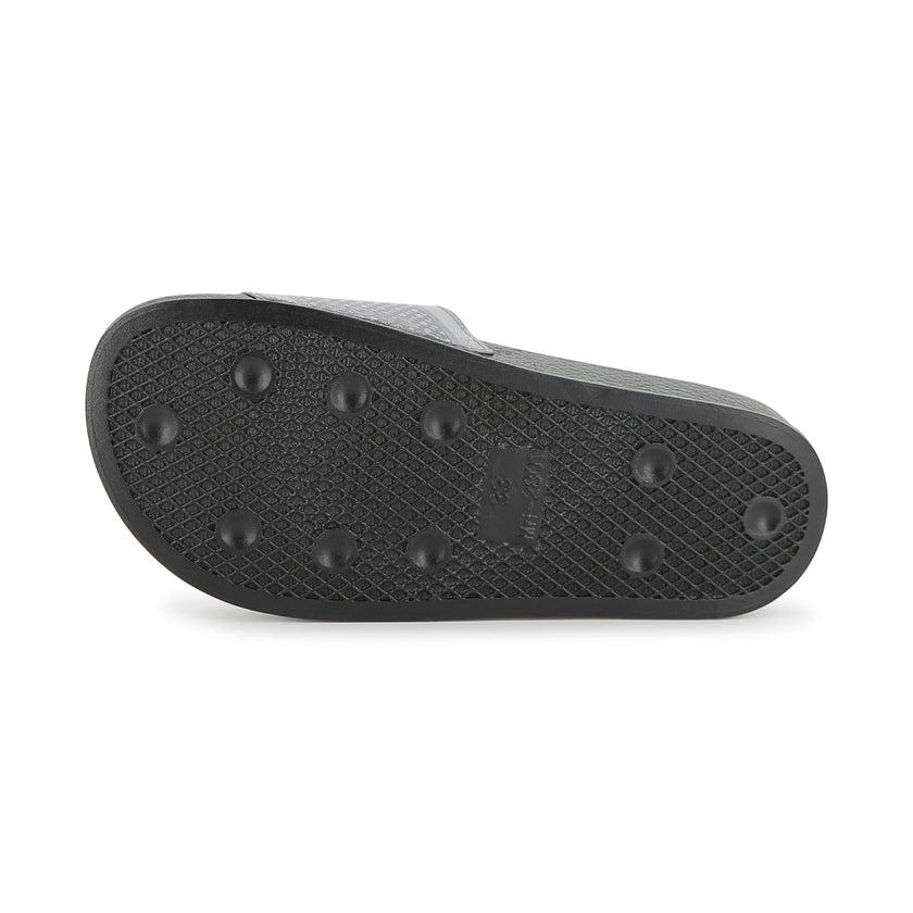 Black & Gray Grid Slides