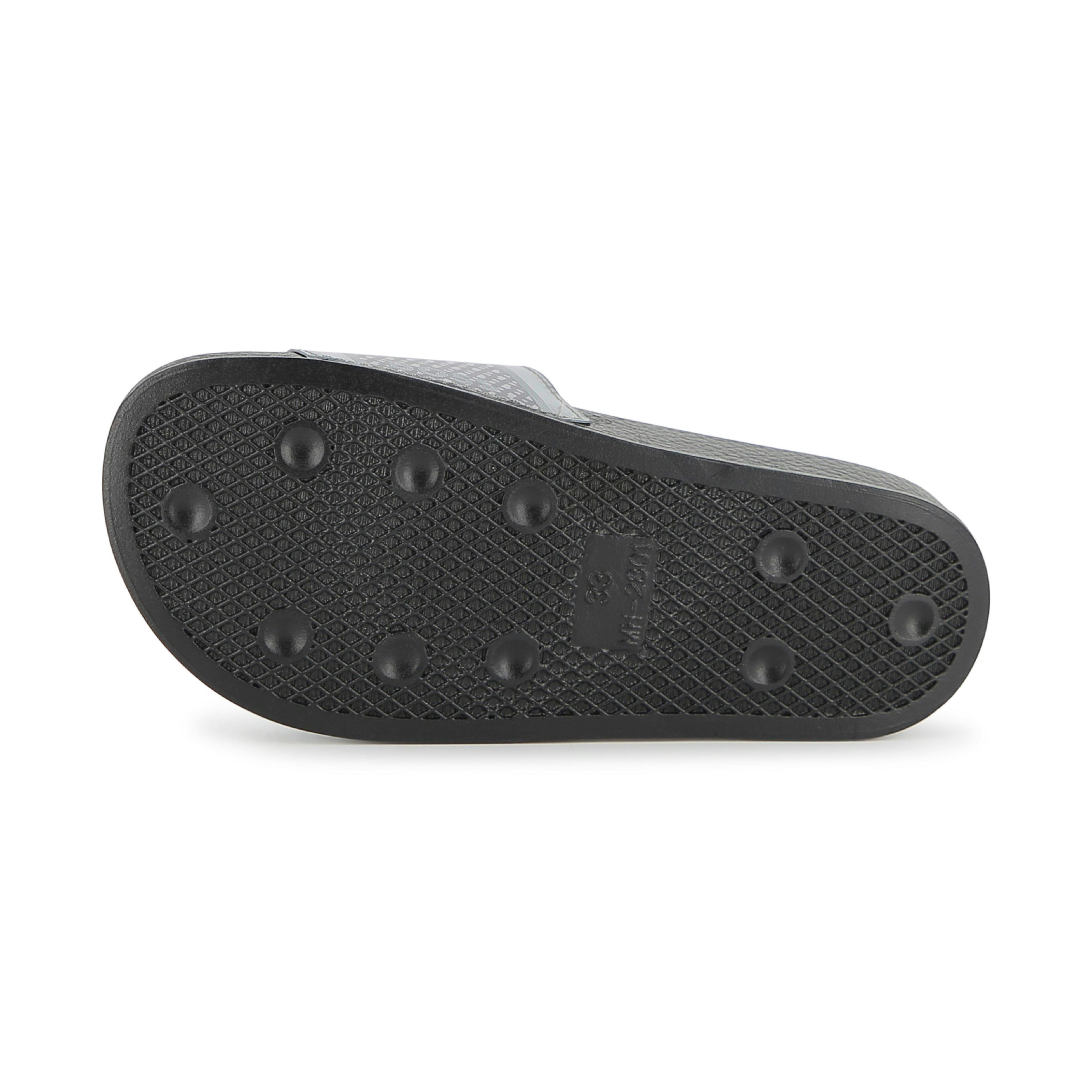 Black & Gray Grid Slides