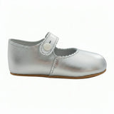 Emma Pre-Walker Baby Girl Shoes - Silver