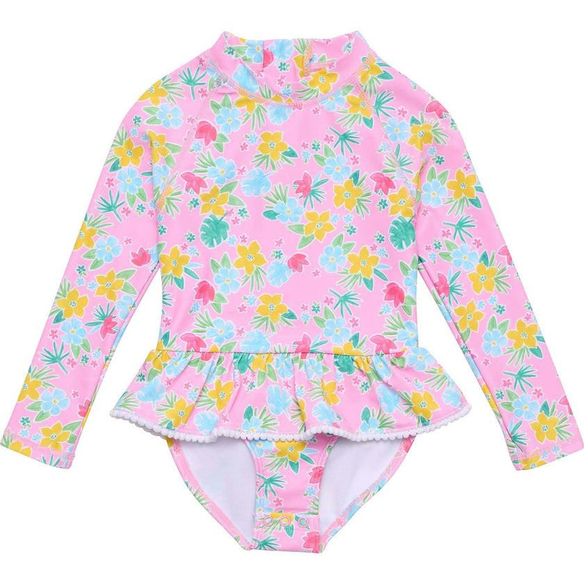 Buttercup Bloom Skirt Surf Suit