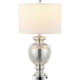 Morocco Mercury Glass Table Lamps With USB Port