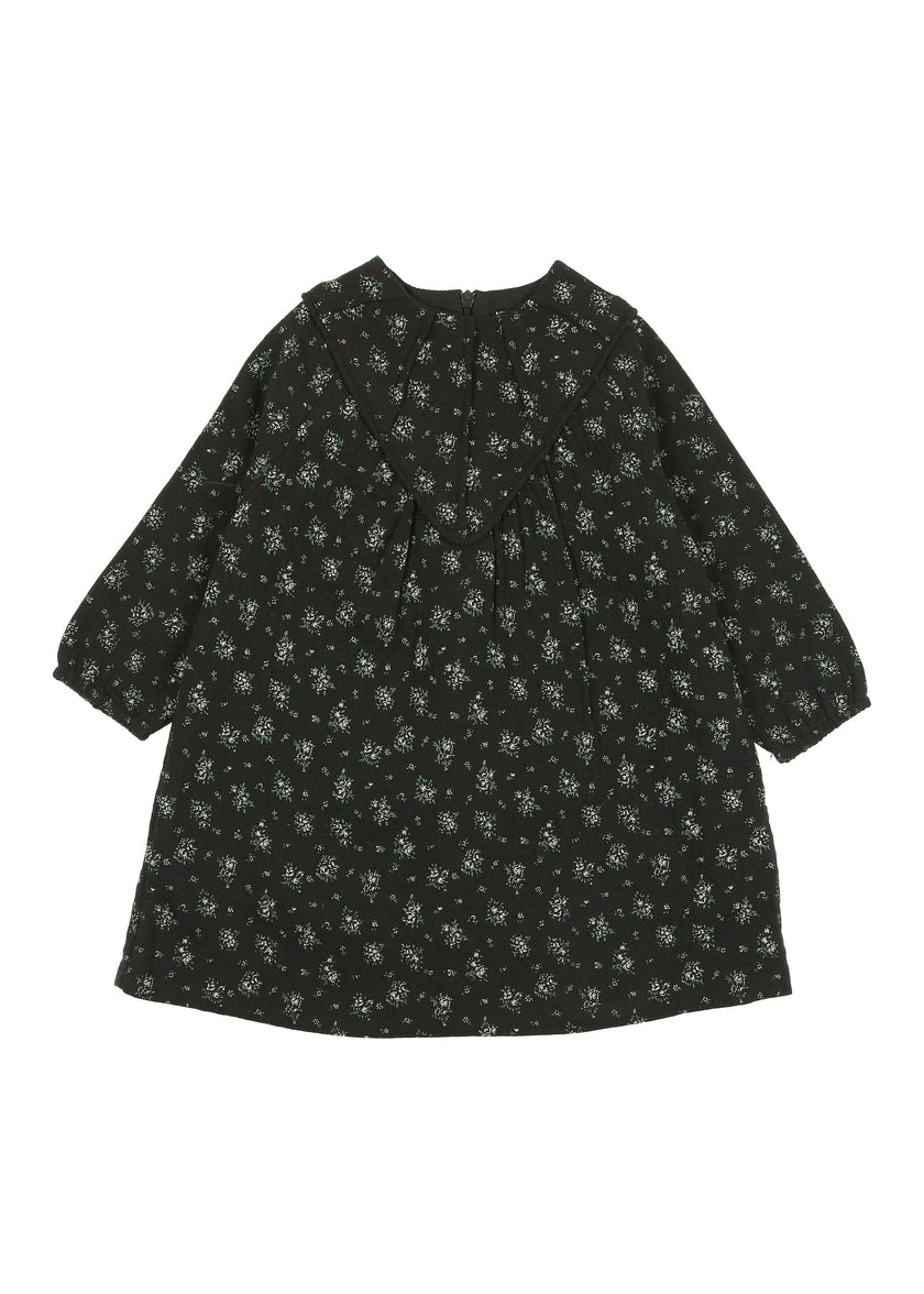 Winter Forest Long Sleeve Drop Shoulder Comfort Fit Dress