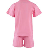 Rainbow Gem Short Set Pink
