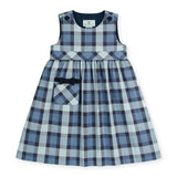 Plaid Jumper with Pocket